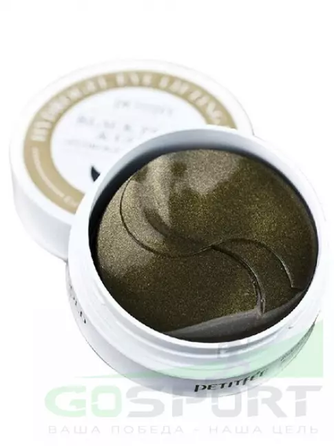 Патчи PETITFEE Black Pearl & Gold Hydrogel Eye Patch 60 шт Патчи PETITFEE Black Pearl & Gold Hydrogel Eye Patch 60 шт
