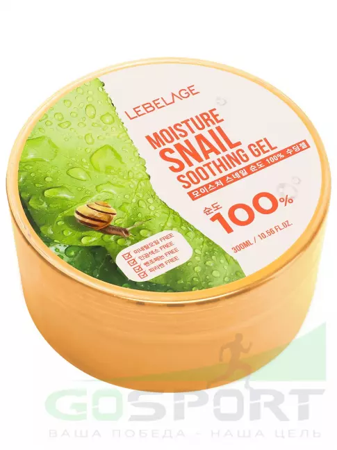 Гели для тела Lebelage Moisture Snail Soothing Gel 300 мл