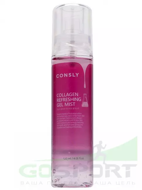 Мисты для лица CONSLY Collagen Refreshing Gel Mist 120 мл