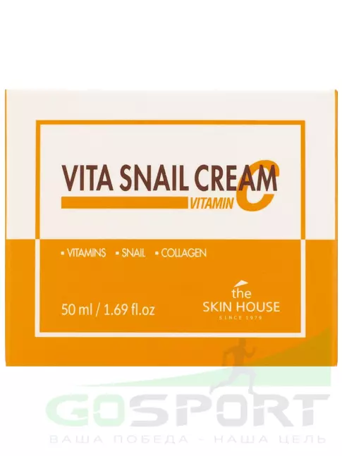 Кремы, гели для лица THE SKIN HOUSE Vita Snail Cream 50 мл