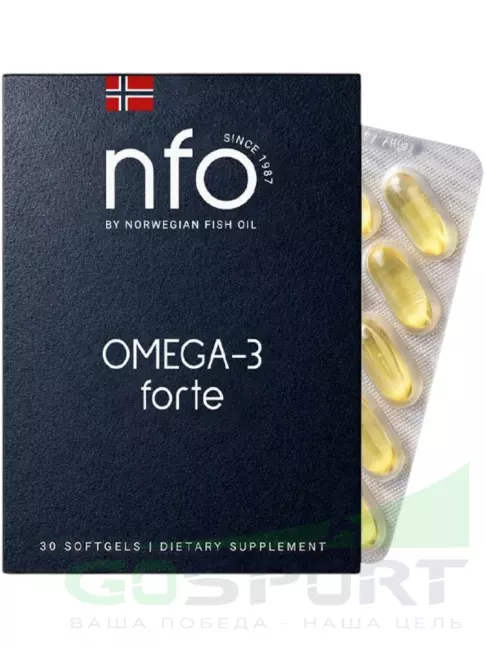 Омега-3 NFO Omega-3 Forte 620 mg 30 капсул