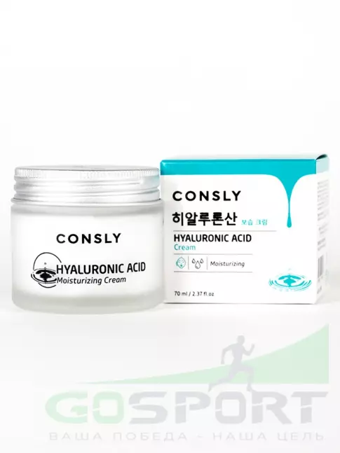 Кремы, гели для лица CONSLY Hyaluronic Acid Moisturizing Cream 70 мл
