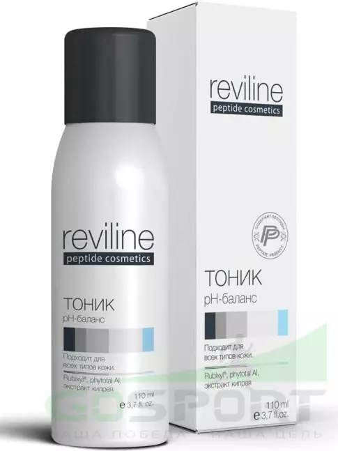 Сыворотки для лица PEPTIDES Reviline Тоник pH- баланс 110 мл