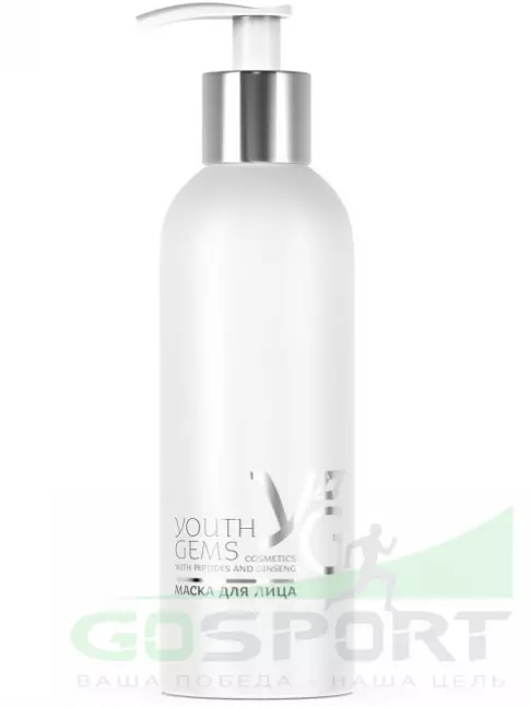 Маски PEPTIDES YOUTH GEMS Маска для лица 200 мл