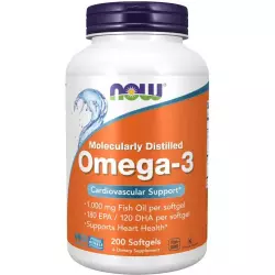 NOW FOODS Omega-3 Fish Oil 1000 mg Omega 3