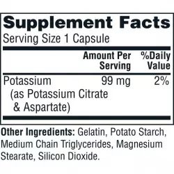 Twinlab Potassium Caps 99 mg Калий