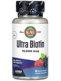 Биотин ( Biotin - H или B7) Ultra Biotin ActivMelt 10000 mcg