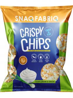 Чипсы Crispy Chips хрустящие цельнозерновые чипсы