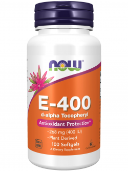 Витамин E E-400 D-Alpha Tocopheryl
