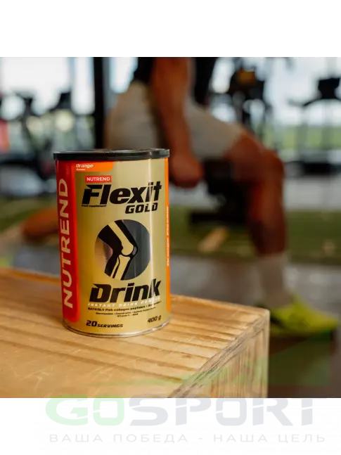 Комплекс хондропротекторов NUTREND Flexit Gold Drink 400 г, Груша