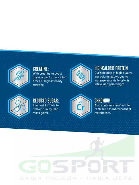 Гейнер APPLIED NUTRITION Critical Mass Professional 6000 г, Шоколад