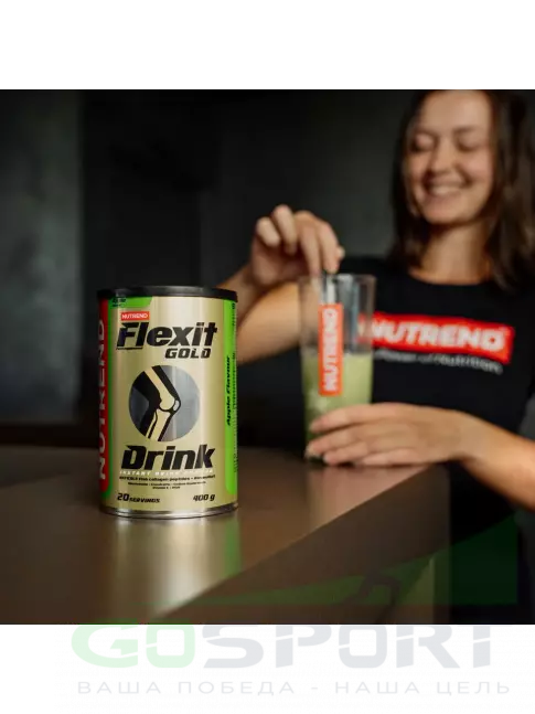 Комплекс хондропротекторов NUTREND Flexit Gold Drink 400 г, Груша