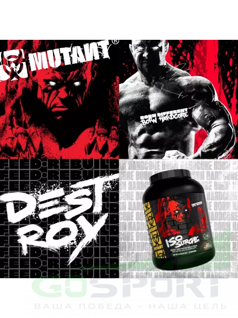 Изолят протеина Mutant Iso Surge 2270 г, Кокосовый крем