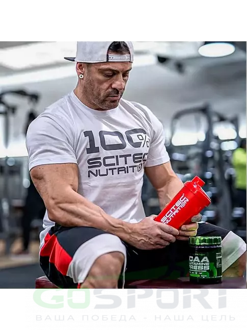 БСАА Scitec Nutrition BCAA + Glutamine Xpress ДУБЛЬ 300 г, Цитрусовый микс