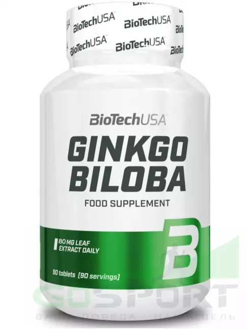Экстракты BioTechUSA Ginkgo Biloba 80 mg 90 таблеток