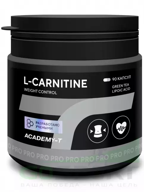 L-Карнитин в капсулах Академия-Т L-CARNITINE Weight Control 90 капсул, Нейтральный L-Карнитин в капсулах Академия-Т L-CARNITINE Weight Control 90 капсул, Нейтральный