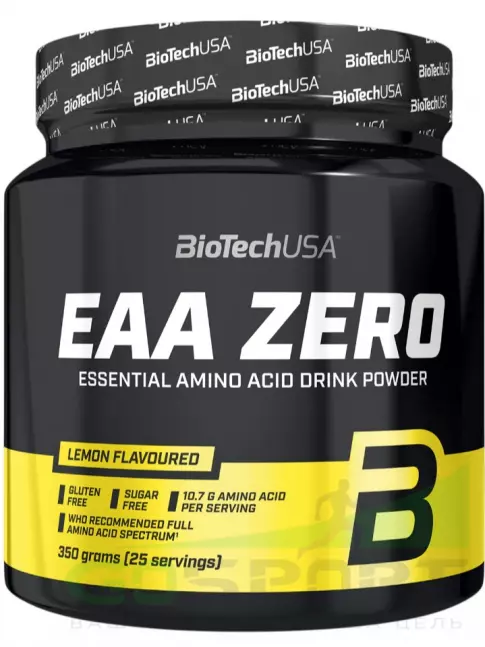 Аминокислоты BioTechUSA EAA Zero 350 г, Лимон Аминокислоты BioTechUSA EAA Zero 350 г, Лимон