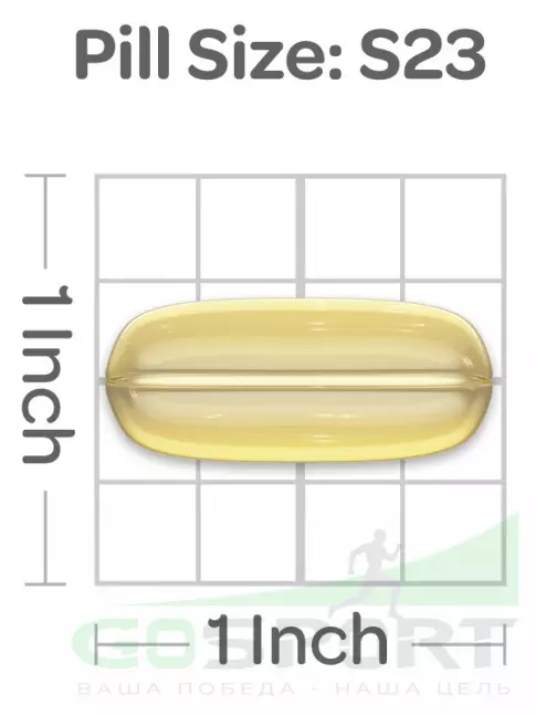 Омега-3 Puritan's Pride Omega-3 Fish oil 1200 mg 90 капсул