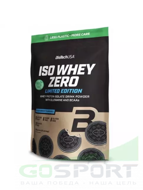  BioTechUSA Iso Whey Zero 500 г, Черный бисквит