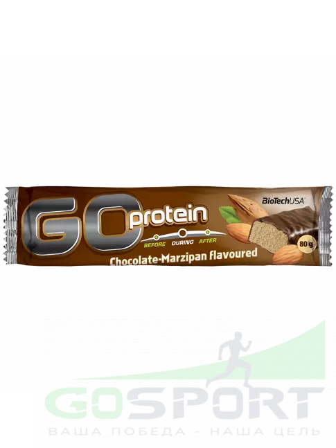 Протеиновый батончик BioTechUSA Go Protein Bar 1 батончик, Шоколад-марципан Протеиновый батончик BioTechUSA Go Protein Bar 1 батончик, Шоколад-марципан