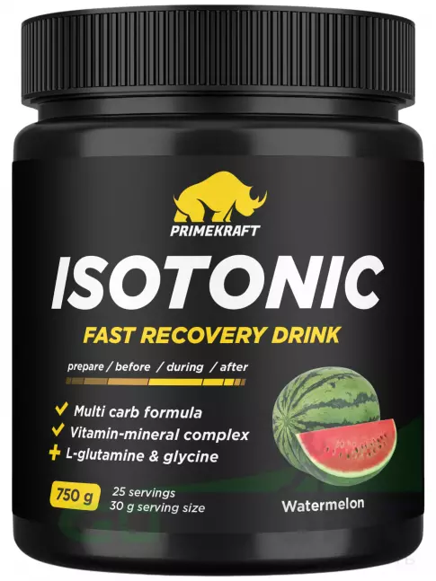 Изотоник PRIMEKRAFT Isotonic 750 г, Арбуз Изотоник PRIMEKRAFT Isotonic 750 г, Арбуз