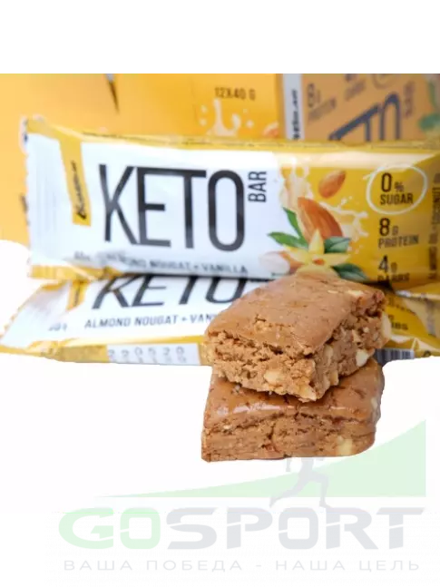 Протеиновый батончик BombBar Батончики Bombbar KETO 9 x 40 г, Миндаль, Кокос, Ваниль Протеиновый батончик BombBar Батончики Bombbar KETO 9 x 40 г, Миндаль, Кокос, Ваниль