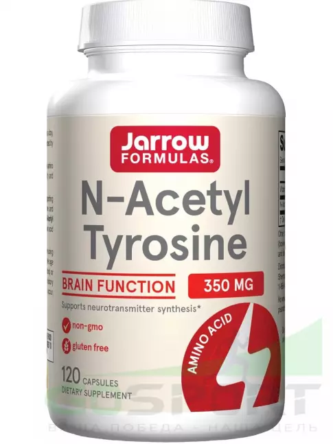  Jarrow Formulas N-Acetyl Tyrosine 350 mg 120 капсул