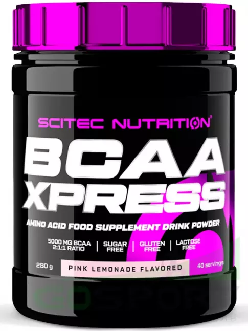 БСАА Scitec Nutrition BCAA Xpress 2:1:1 280 г, Розовый лимонад