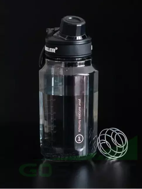  MAXLER Water Bottle Shake&Mix 750 мл, Черный