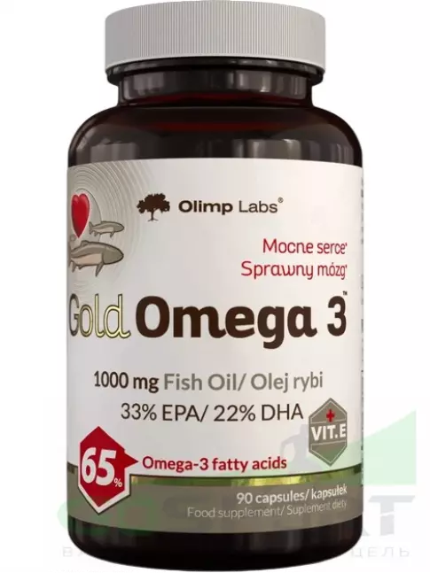 Омега-3 OLIMP Gold Omega 3 550 mg 90 капсул