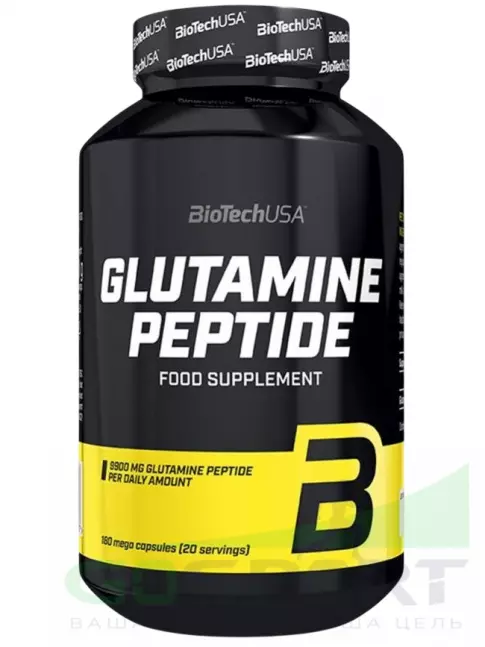 L-Глютамин BioTechUSA Glutamine Peptide 9900 mg 180 капсул