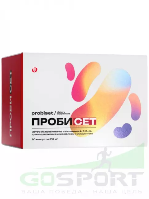 Пробиотик PEPTIDES Пробисет 60 капсул