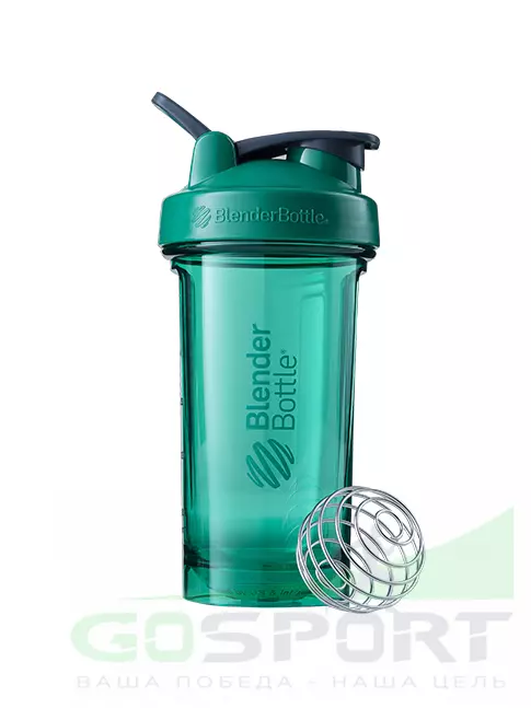 Шейкер BlenderBottle Pro24 Tritan™ Full Color 710 мл / 24 oz, Изумрудный зеленый