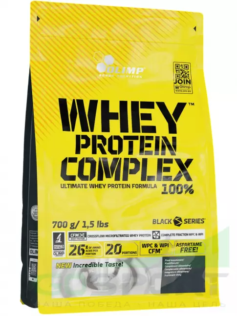 Комплексный протеин OLIMP WHEY PROTEIN COMPLEX 100% 700 г, Печенье - крем Комплексный протеин OLIMP WHEY PROTEIN COMPLEX 100% 700 г, Печенье - крем