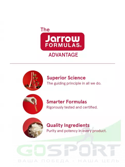  Jarrow Formulas Selenium Synergy 200 mcg 60 капсул