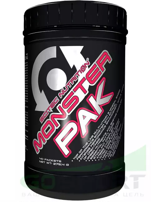 Комплекс хондропротекторов Scitec Nutrition Monster pak 40 пакетиков