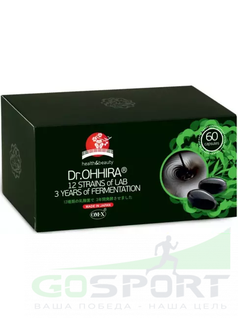 Пробиотик DR.OHHIRA СИНБИОТИК OM-X 60 капсул