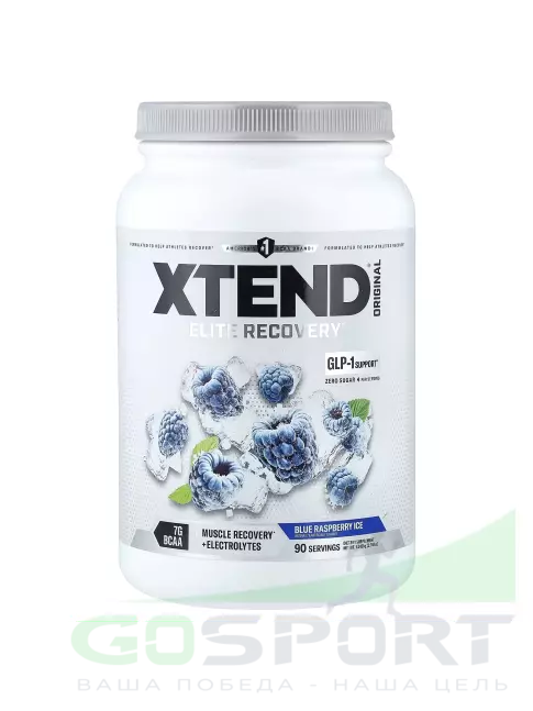 BCAA Xtend Xtend Original 2:1:1 1194 г, Ледяная голубая малина BCAA Xtend Xtend Original 2:1:1 1194 г, Ледяная голубая малина