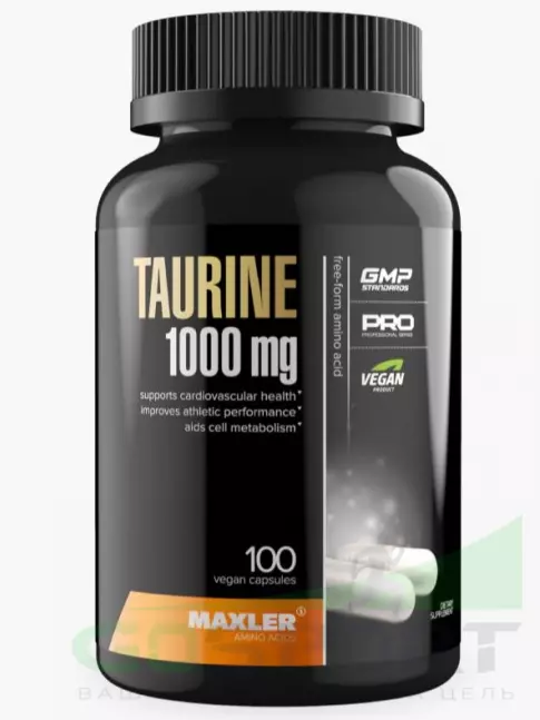  MAXLER Taurine 1000 mg 100 вегетарианских капсул