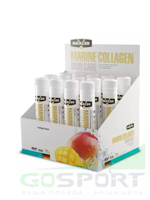MAXLER Marine Collagen Skin Care 14 x 25 мл, Манго MAXLER Marine Collagen Skin Care 14 x 25 мл, Манго