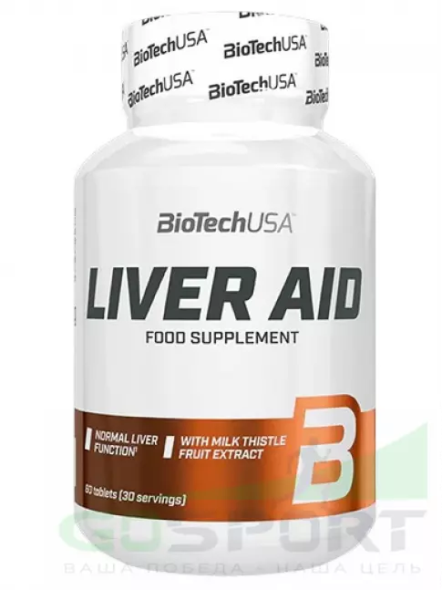 Антиоксиданты BioTechUSA Liver Aid 60 таблеток Антиоксиданты BioTechUSA Liver Aid 60 таблеток