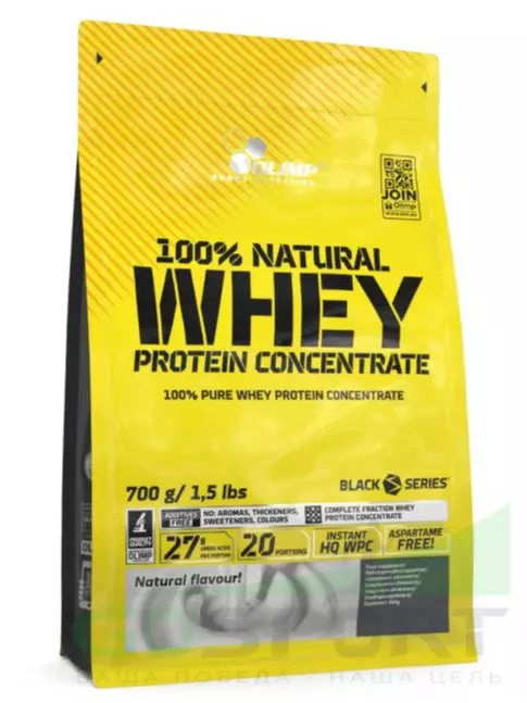  OLIMP 100% Whey Protein Concentrate 700 г, Без вкуса