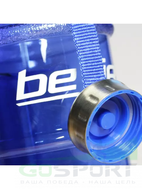 Бутылочки 1000 мл Be First Бутылка для воды 2200 мл (TS 220  прозрачная) 2200 мл, Синий