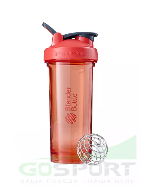 Шейкер BlenderBottle Pro28 Tritan™ Full Color 828 мл / 28 oz, Кораловый