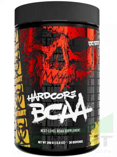 БСАА Mutant HARDCORE BCAA 390 г, Ананас