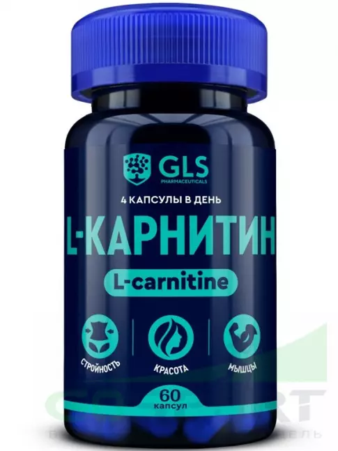  GLS pharmaceuticals L-Карнитин 800 мг 60 капсул