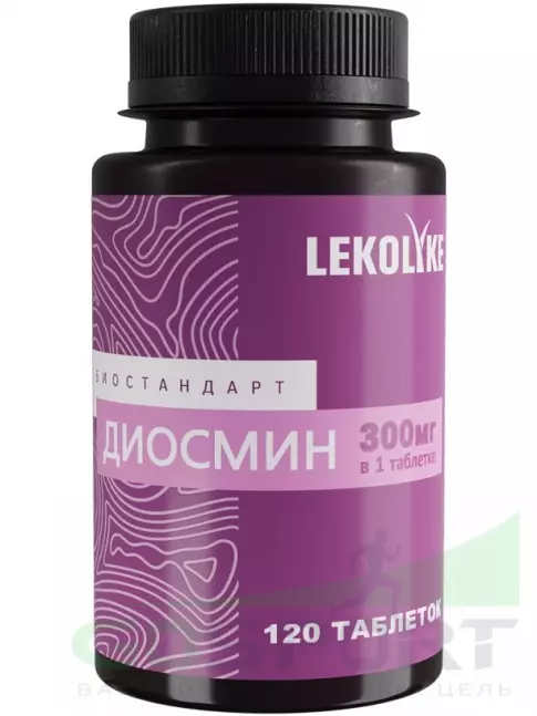 Витаминный комплекс LEKOLIKE Диосмин 300 мг 120 таблеток