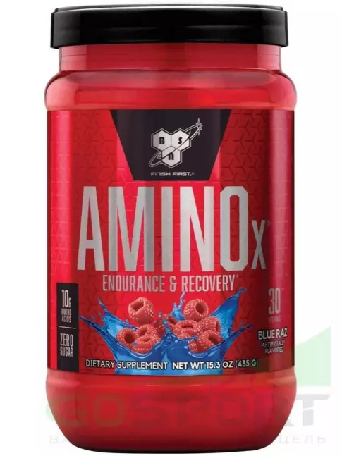 БСАА BSN Amino-X 2:1:1 435 г, Голубая малина