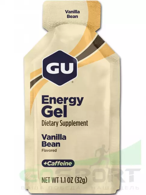 Гель питьевой GU Energy Labs GU Original Energy Gel 20mg caffeine 32 г, Ваниль