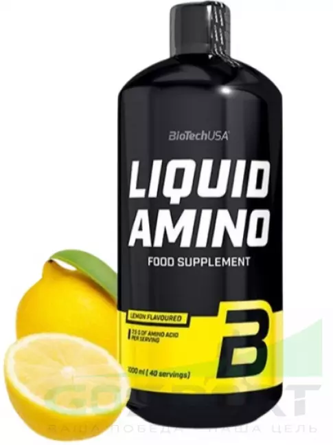 Аминокислоты BioTechUSA Liquid Amino 1000 мл, Лимон